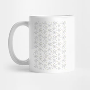 Snowflakes Pattern - White Mug